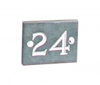 Straight Cut Number Plate - {cf_numplate_letter_height}