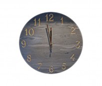 Black Slate Wall Clock - {cf_product_letter_height}